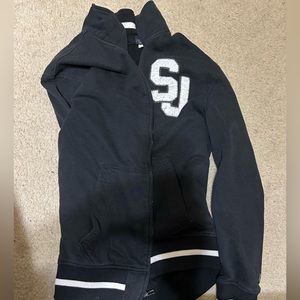 SeanJohn Black Jacket | No Hood | Size: L
